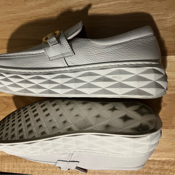 White Platform Loafers - Picture 7 of 10